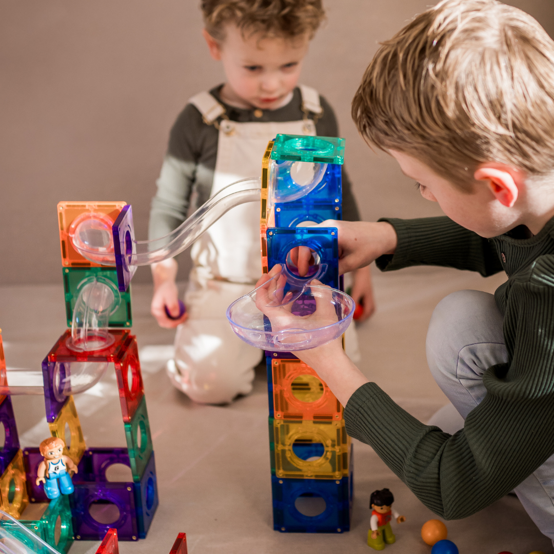 Gladi Tiles 128 Delige Knikkerbaan