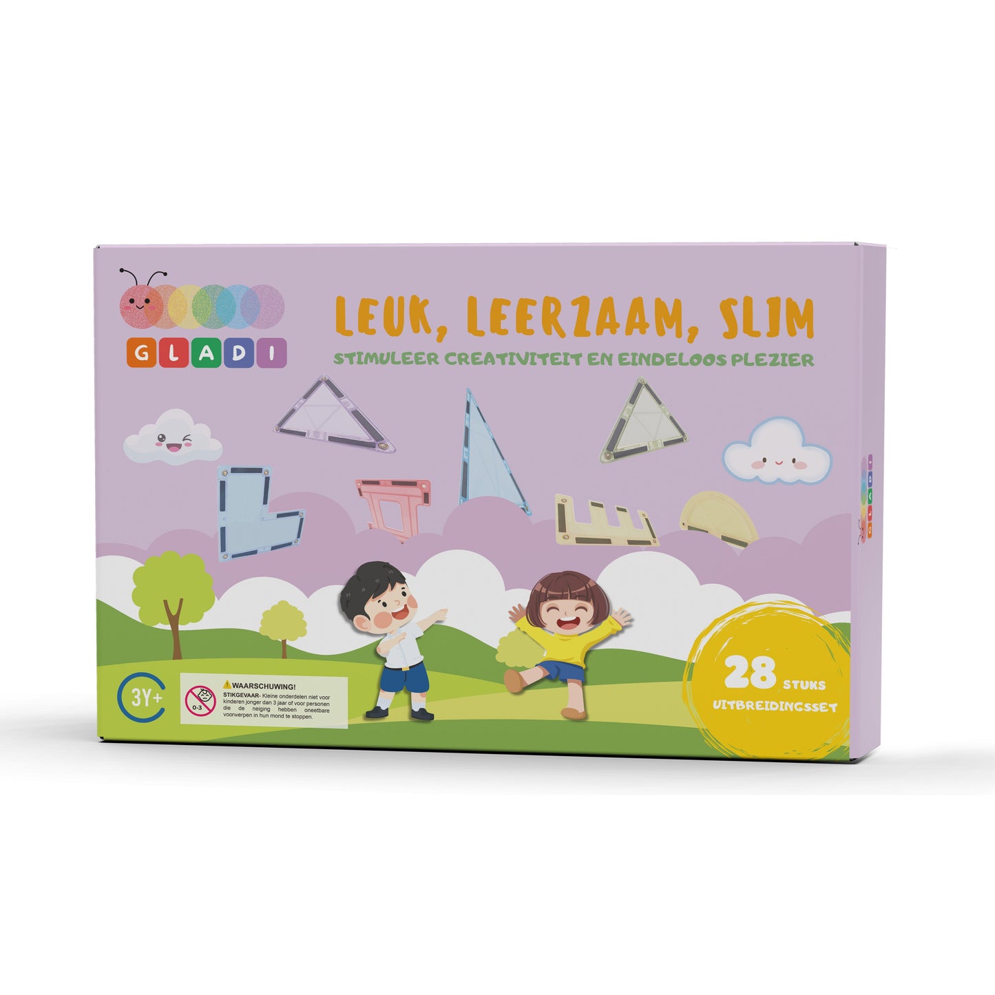 Azulejos Gladi | Juego de expansión de 28 piezas de azulejos especiales