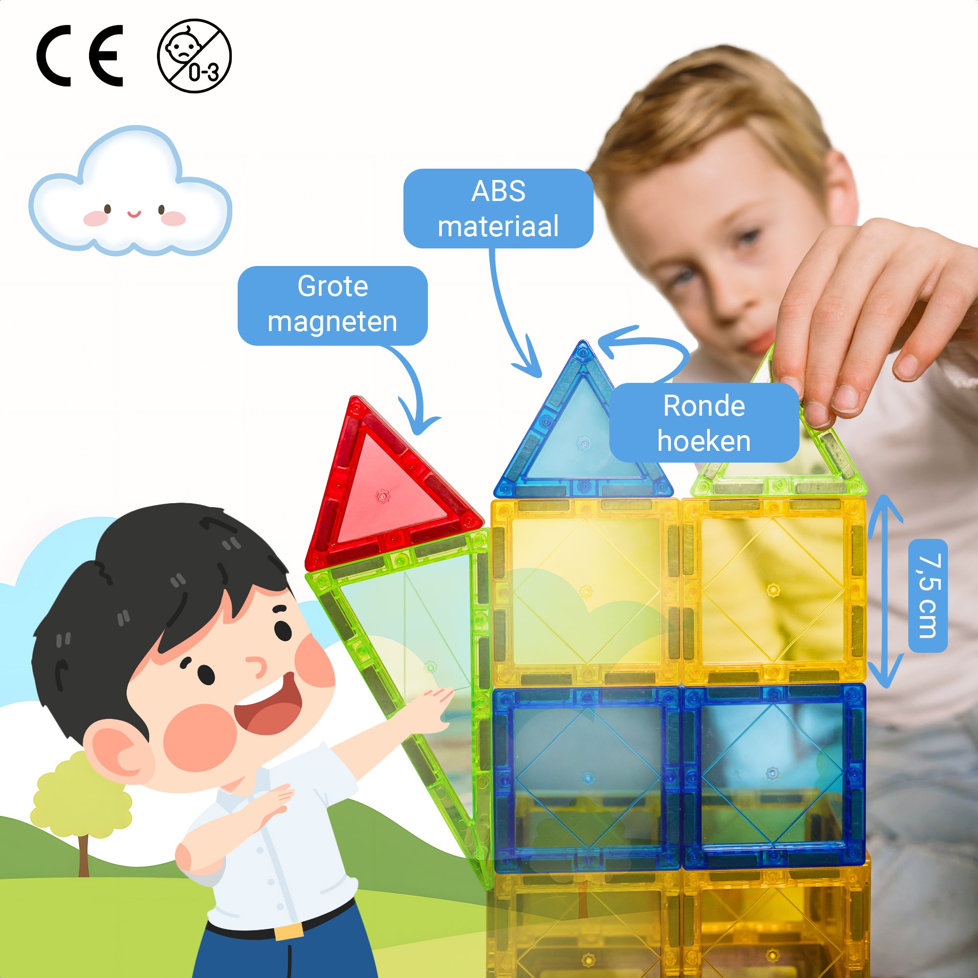 Gladi Tiles | Educational Magnetic Toys 