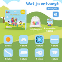 Gladi Tiles | Magnetische Knikkerbaan