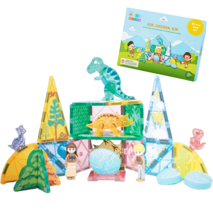 Gladi Tiles | 29-Delige Dino Set