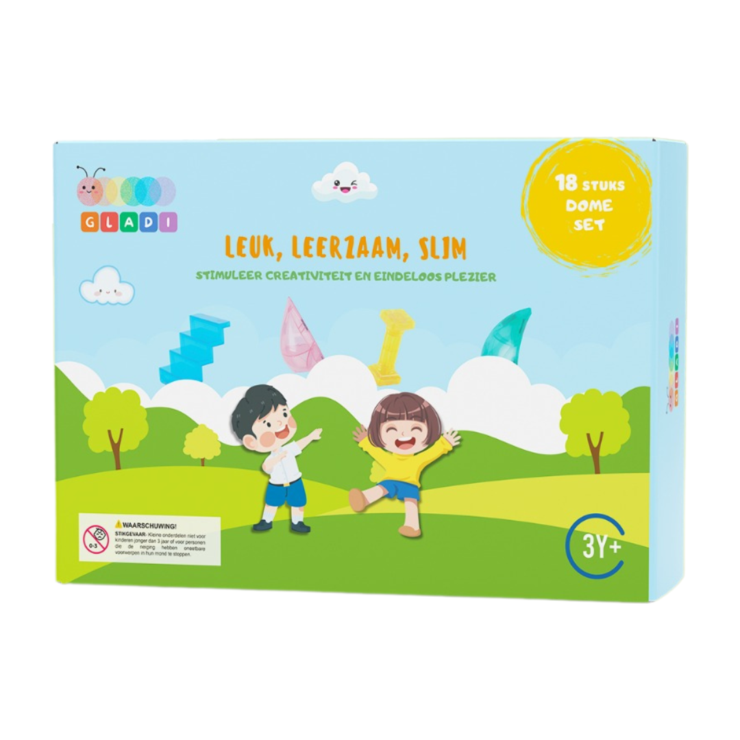 Gladi Tiles | 18-delige Dome Set