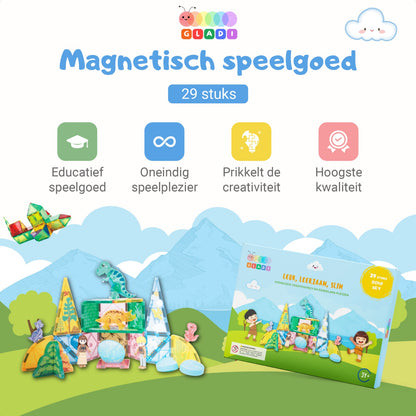 Gladi Tiles | 29-Delige Dino Set